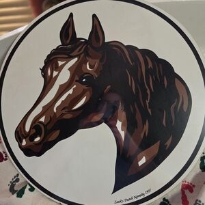 Horse Head Art Print 16 Inch Horse Sign